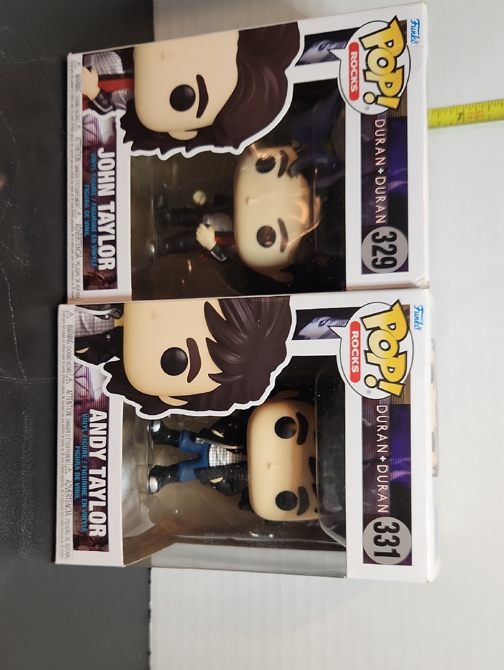 Funko Pop! Rocks Duran Duran John Taylor & Andy Taylor Vinyl Figures (2)